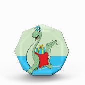 Junge, Geburtstag Dinosaurier Fotoblock (Vorderseite)