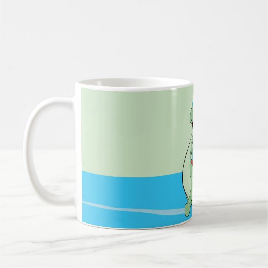 Junge, Geburtstag Dinosaurier Kaffeetasse (Links)