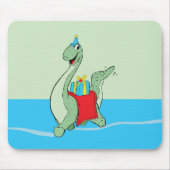 Junge, Geburtstag Dinosaurier Mousepad (Vorne)