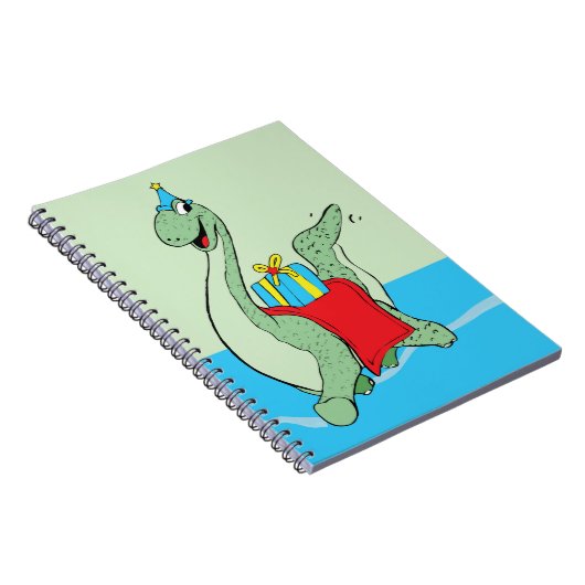 Junge, Geburtstag Dinosaurier Notizblock (Rechte Seite)