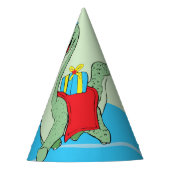 Junge, Geburtstag Dinosaurier Partyhütchen (Vorderseite)