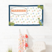 Junge Geburtstag - Dinosaurier Stomp - Hintergrund Banner (Insitu)