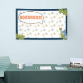 Junge Geburtstag - Dinosaurier Stomp - Hintergrund Banner (Messeveranstaltung)