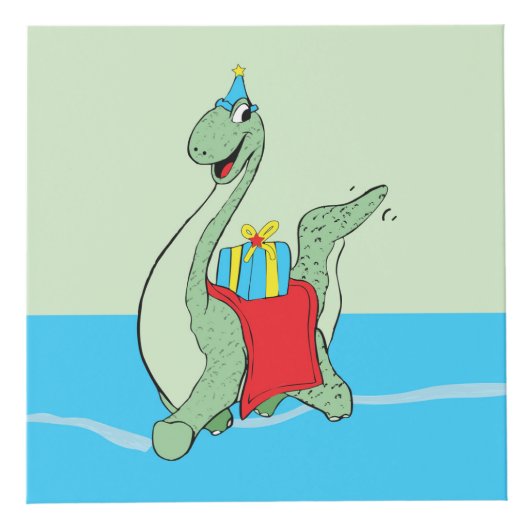 Junge, Geburtstag Dinosaurier Würfel (Vorderseite)