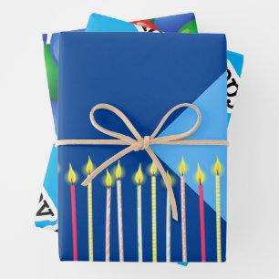 Junge Geburtstag Geschenkpapier Set
