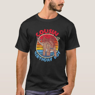 Junge Geburtstag I Cousin I Stegosaurus I Familien T-Shirt