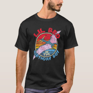 Junge Geburtstag I Lil Bro I Pterodactylus I Famil T-Shirt