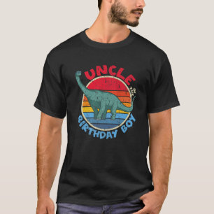Junge Geburtstag I Onkel I Brachiosaurus I Familie T-Shirt