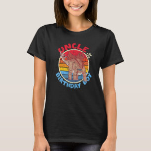 Junge Geburtstag I Onkel I Stegosaurus I Familie M T-Shirt