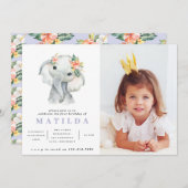 Junge Geburtstagsparty des Wasserfarbenelefons (Vorne/Hinten)