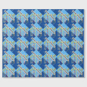 Junge Geburtstagszeit Geschenkpapier (Flach)