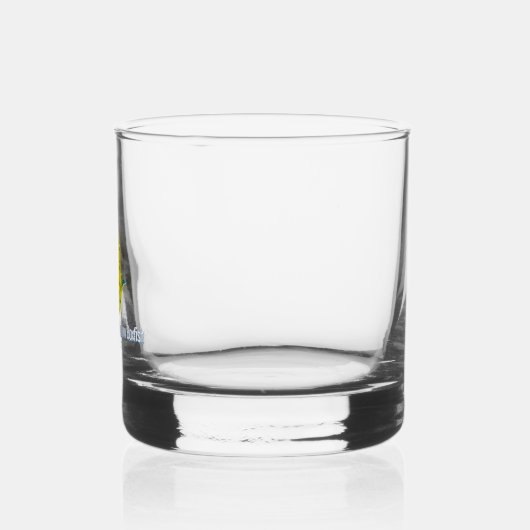Junge Gelbe Boxfisch Whiskyglas (Links)