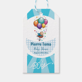 Junge Geschenkanhänger