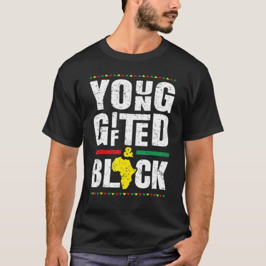 Junge Geschenke und schwarze Geschichte Afrikanisc T-Shirt (Vorderseite)