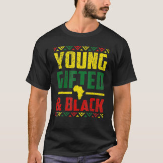 Junge Geschenke und schwarze Geschichte Afrikanisc T-Shirt