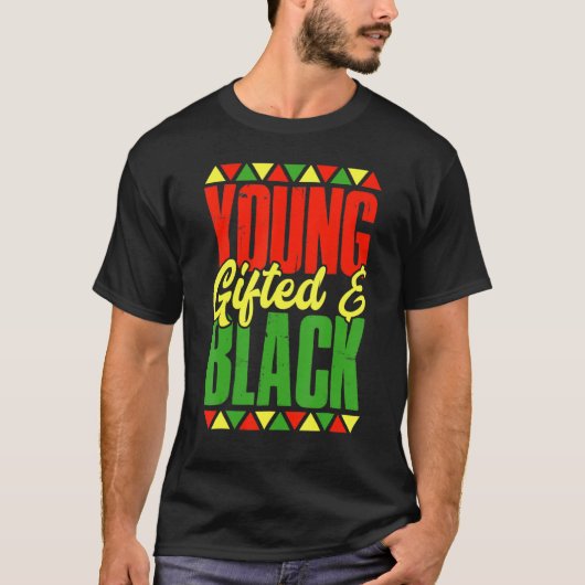 Junge Geschenke und schwarze Geschichte Afrikanisc T-Shirt (Vorderseite)