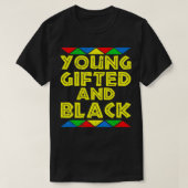 Junge Geschenke und schwarze Geschichte Cool afrik T-Shirt (Design vorne)