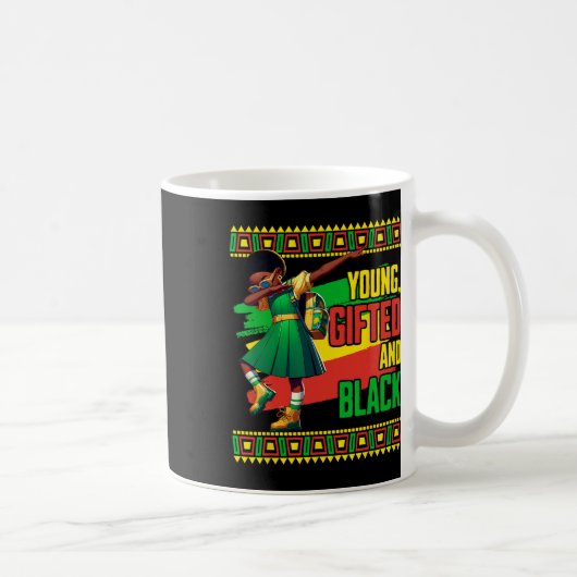 Junge Geschenke und schwarze Geschichte Monat June Kaffeetasse (Rechts)