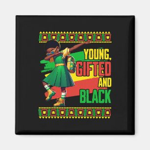 Junge Geschenke und schwarze Geschichte Monat June Magnet