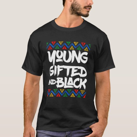 Junge Geschenke und schwarze Geschichte Monat stol T-Shirt (Vorderseite)