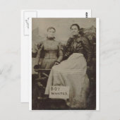 Junge Gewollt Postkarte (Vorne/Hinten)