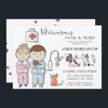 Junge & Girl Veterinär Themed Kids Party Einladung<br><div class="desc">Hat dein kleiner Tierliebhaber bald einen Geburtstag? Warum nicht ein tierärztliches Party für Kinder? Viele Kinder Liebe Tiere! Natürlich nicht alle, sondern eine ganze Reihe von ihnen. Ich erinnere mich, 10 Jahre alt zu sein und gefragt zu werden, was ich wollte, als ich aufwuchs. Ohne zu blinken antwortete ich: "Tierarzt"....</div>