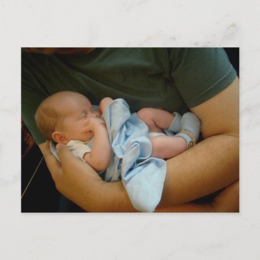 Junge Glückwünsche Postkarte (Vorderseite)