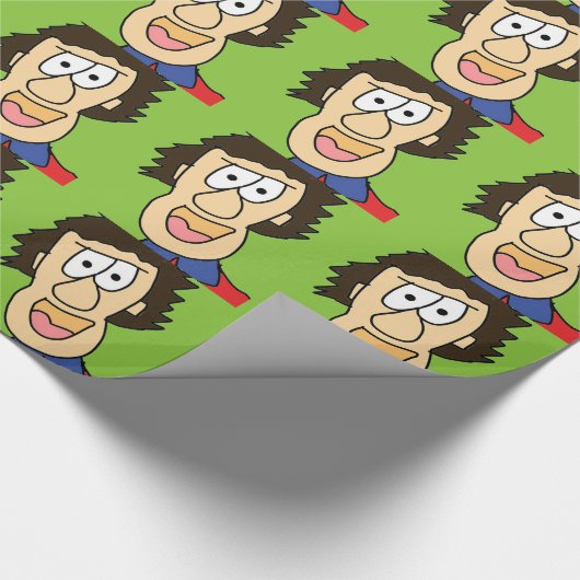 junge Grampe Geschenkpapier (Ecke)