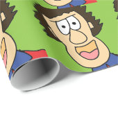 junge Grampe Geschenkpapier (Rolleneckpunkt)