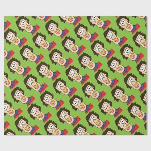 junge Grampe Geschenkpapier (Flach)