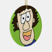 junge Grampe Keramik Ornament (Rechts)