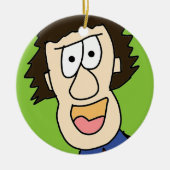 junge Grampe Keramik Ornament (Vorne)