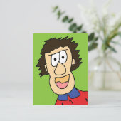 junge Grampe Postkarte (Stehend Vorderseite)