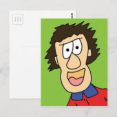 junge Grampe Postkarte (Vorne/Hinten)