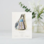 Junge griechische Mädchen Traditionelle Kostüme Postkarte (Stehend Vorderseite)