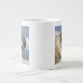 Junge Harfe Siegel Jumbo-Tasse (Vorderseite)