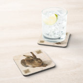 Junge Hase-Malerei Albrecht Durer Getränkeuntersetzer (Rechte Seite)