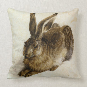 ` Junge Hasen' aufgehoben von Albrecht Dürer Kissen