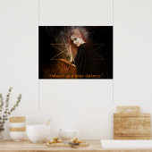 Junge Hexe Poster (Küche)