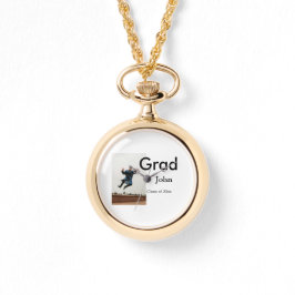 Junge hinzufügen Name Datum Jahr Text QR Abschluss Armbanduhr