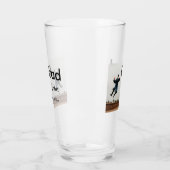 Junge hinzufügen Name Datum Jahr Text QR Abschluss Glas (Links)