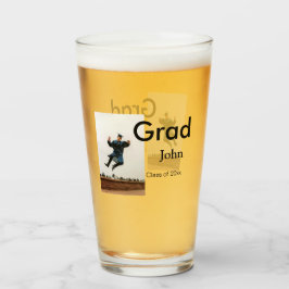 Junge hinzufügen Name Datum Jahr Text QR Abschluss Glas