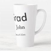 Junge hinzufügen Name Datum Jahr Text QR Abschluss Milchtasse (Rechts)