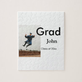 Junge hinzufügen Name Datum Jahr Text QR Abschluss Puzzle