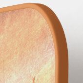 Junge Hirsche in Wildblumen mit grungy Texture Art Pickleball Schläger (Linke Seite)