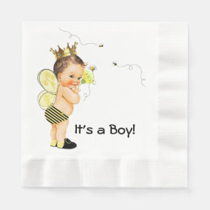 Junge Hummel Baby Shower Serviette
