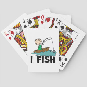 Junge I Fish Spielkarten