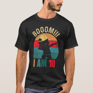 Junge ich bin 10 Jahre alt, die Jungen betäuben Ki T-Shirt