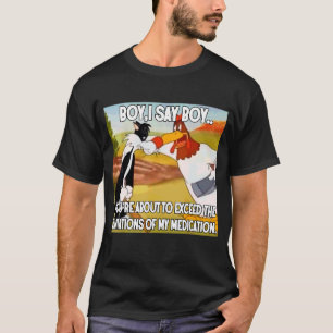 Junge, ich sage Junge, du bist dabei, die Grenze z T-Shirt