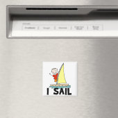 Junge ich segle Magnet (In Situ (Geschirrspüler))